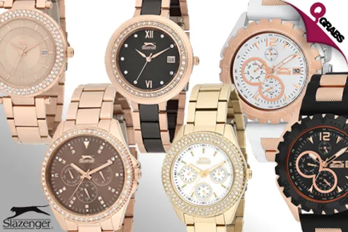For QR499 Awe and Amaze with a Slazenger Women’s Watch - Choose from 6 Elegant Designs! (QR980 Value)